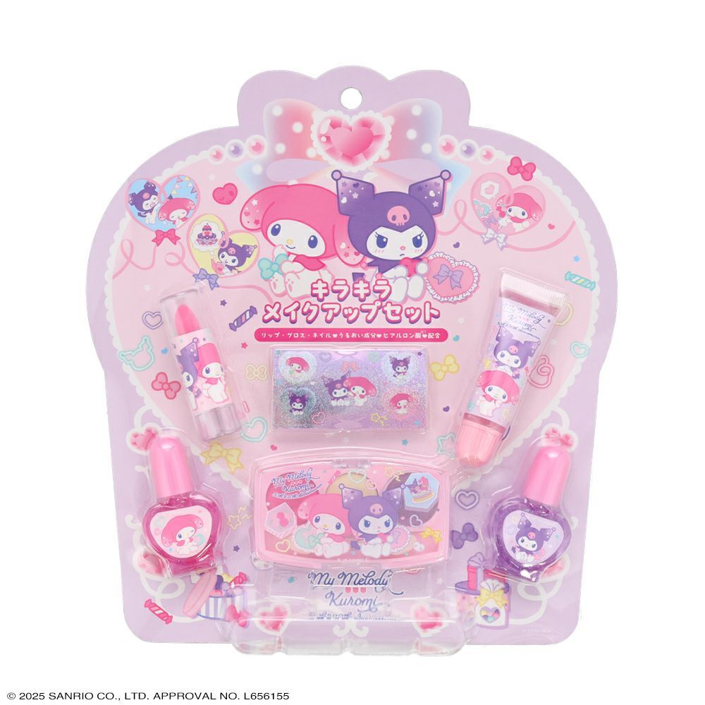 SHOBIDO SANRIO閃亮彩妝套裝 MELODY&KUROMI  ⏰預購商品-1月底左右到港⏰