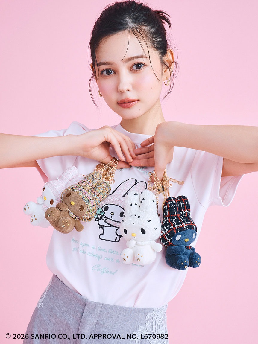 🎀【預訂】My Melody x CELFORD 公仔掛飾 B