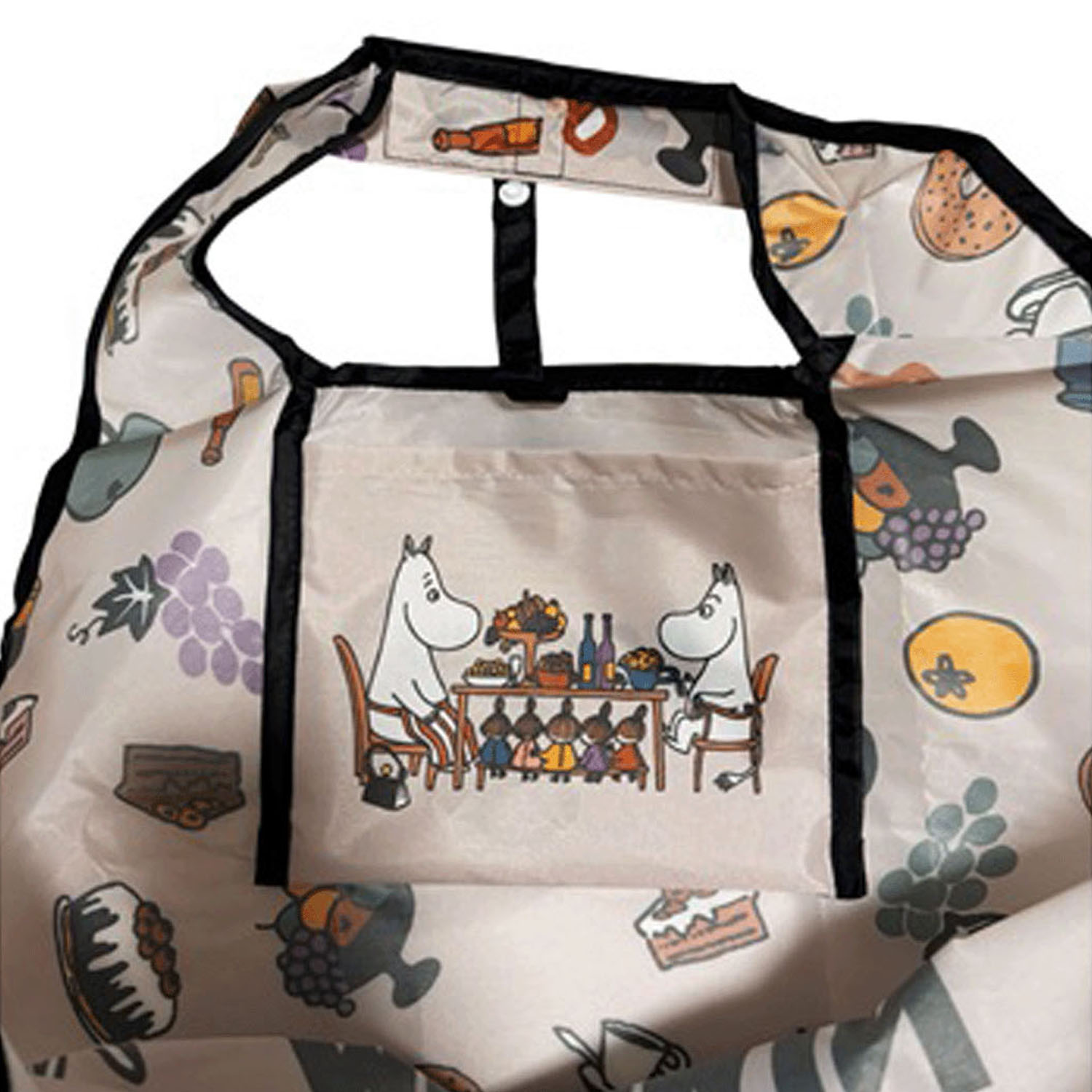 Moomin姆明 - 環保袋 (灰杏色餐桌款)