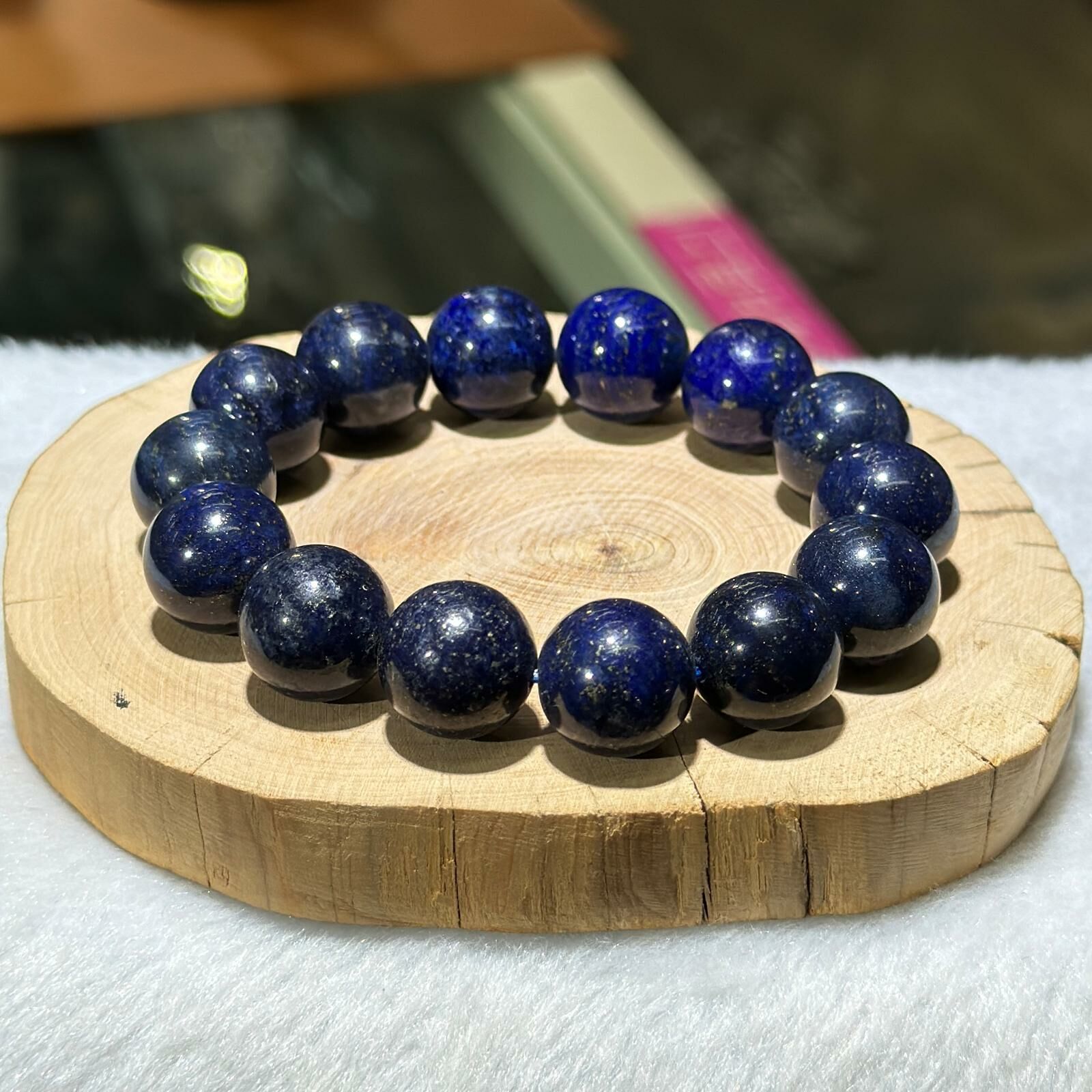 大m💫青金石手串 14 mm +/- - 1