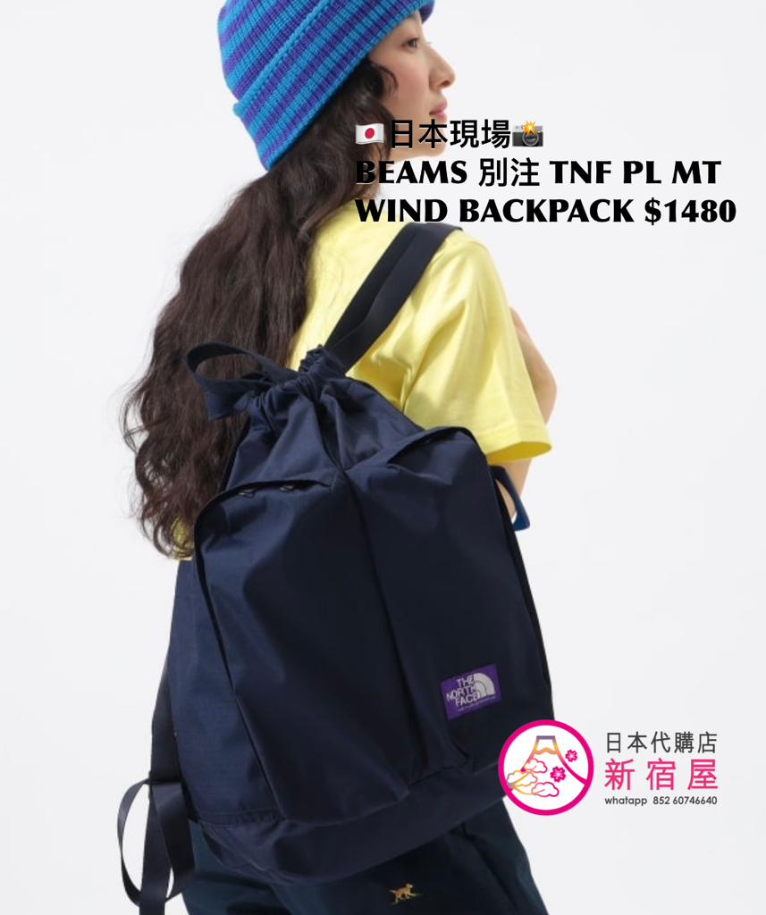 BEAMS 別注 THE NORTH FACE PURPLE LABEL MOUNTAIN WIND BACKPACK