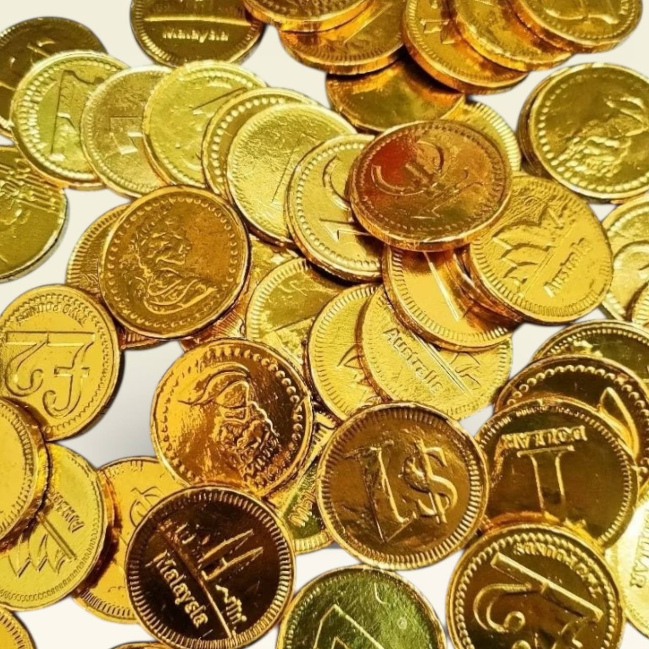 Lean Seng Gold Coin Chocolate 金币巧克力 100g