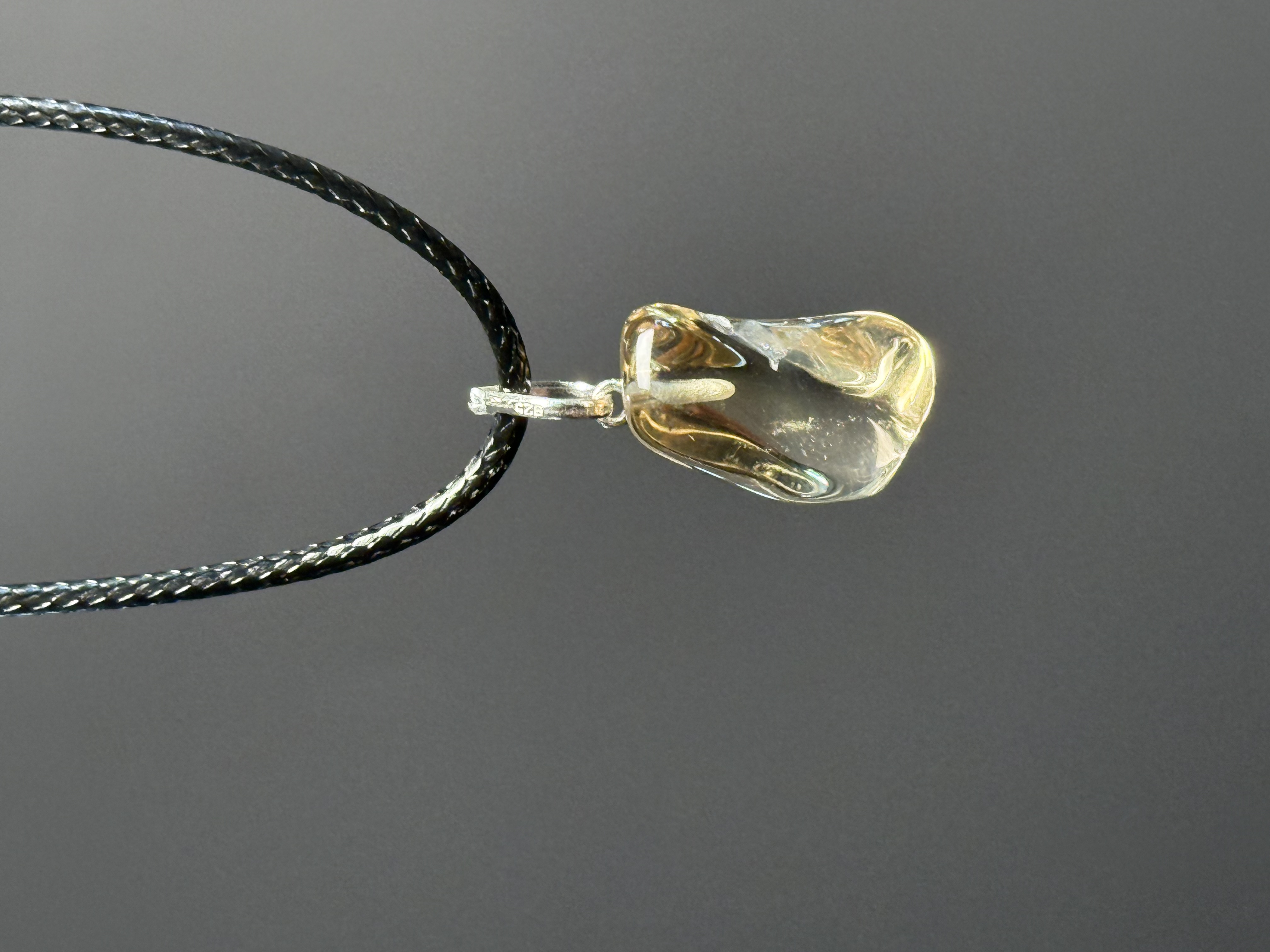 巴西黃晶吊咀 (17.4mm) (Option 5）