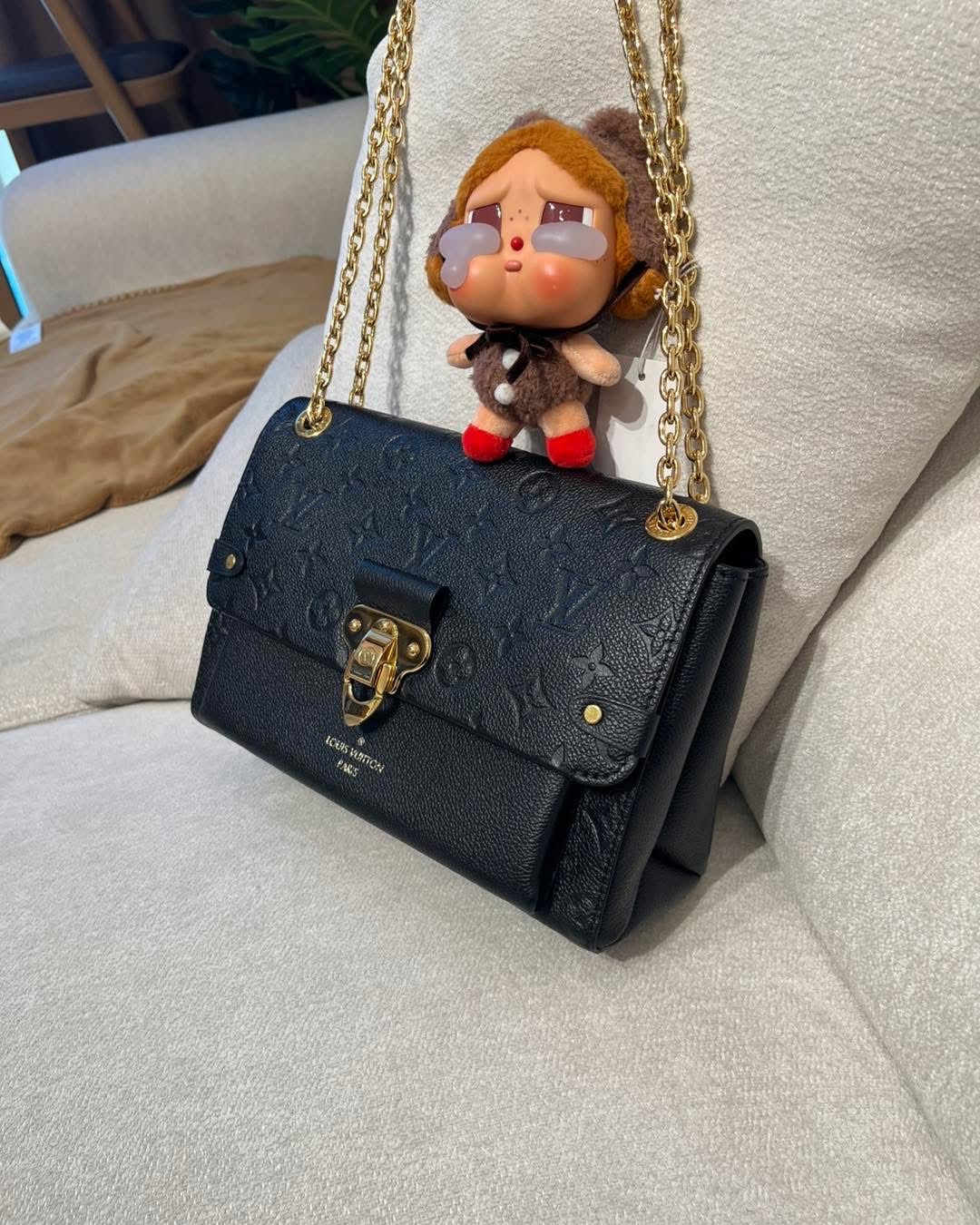 Lv Vavin PM M44151 Monogram Empreinte leather calfskin  ,100%Authentic,98%new ✅收據副本✅塵袋✅box