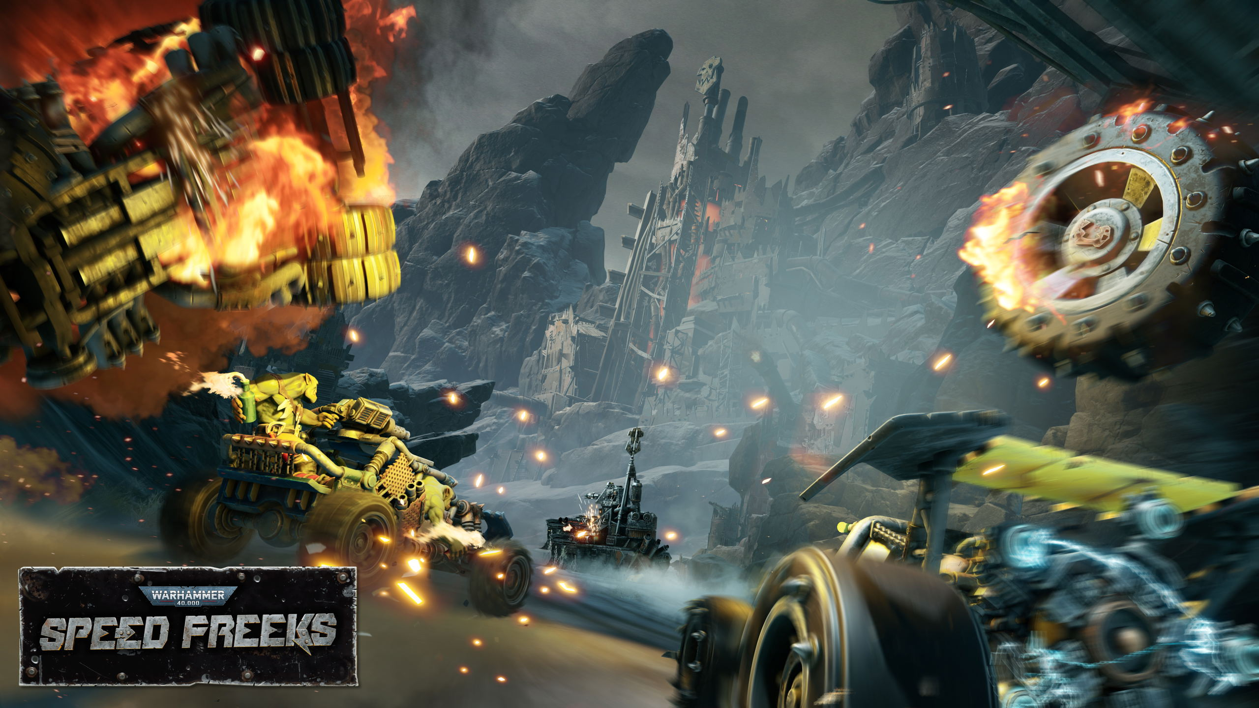 PS5 戰鎚 40K：自由競速 Warhammer 40,000: Speed Freeks 中/英/日文  (英文封面) PS5-2915