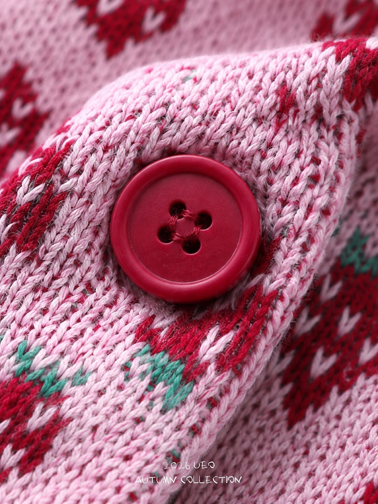 Girls | Mini Berry Cardigan