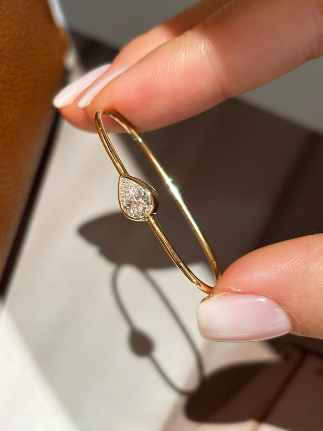 18K Lab Diamond Ring