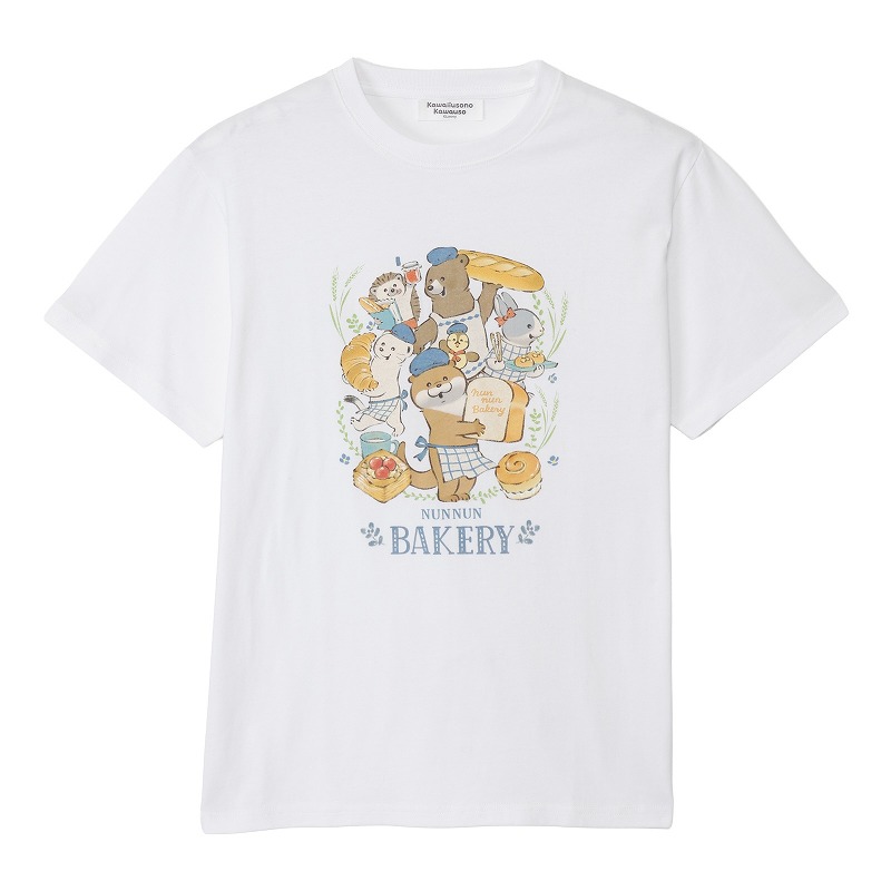 日本預訂📍可愛謊言的水獺麵包店造型系列 - 短袖Tee 20/3日本開售