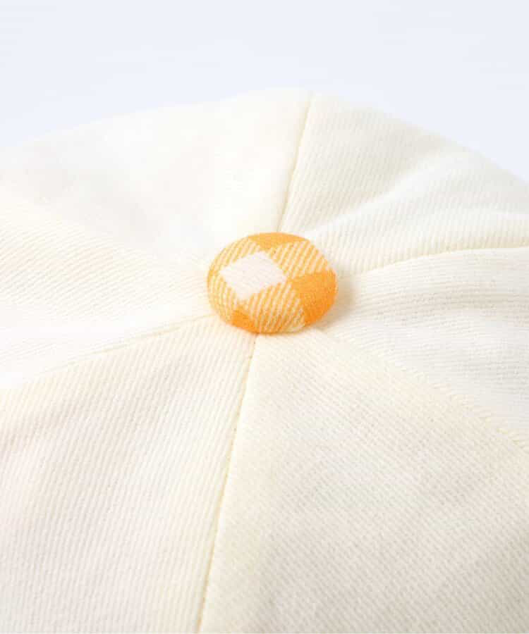 🇯🇵預訂 日本直送🇯🇵BREEZE兩色蔬菜毛毛貼花格紋遮陽帽