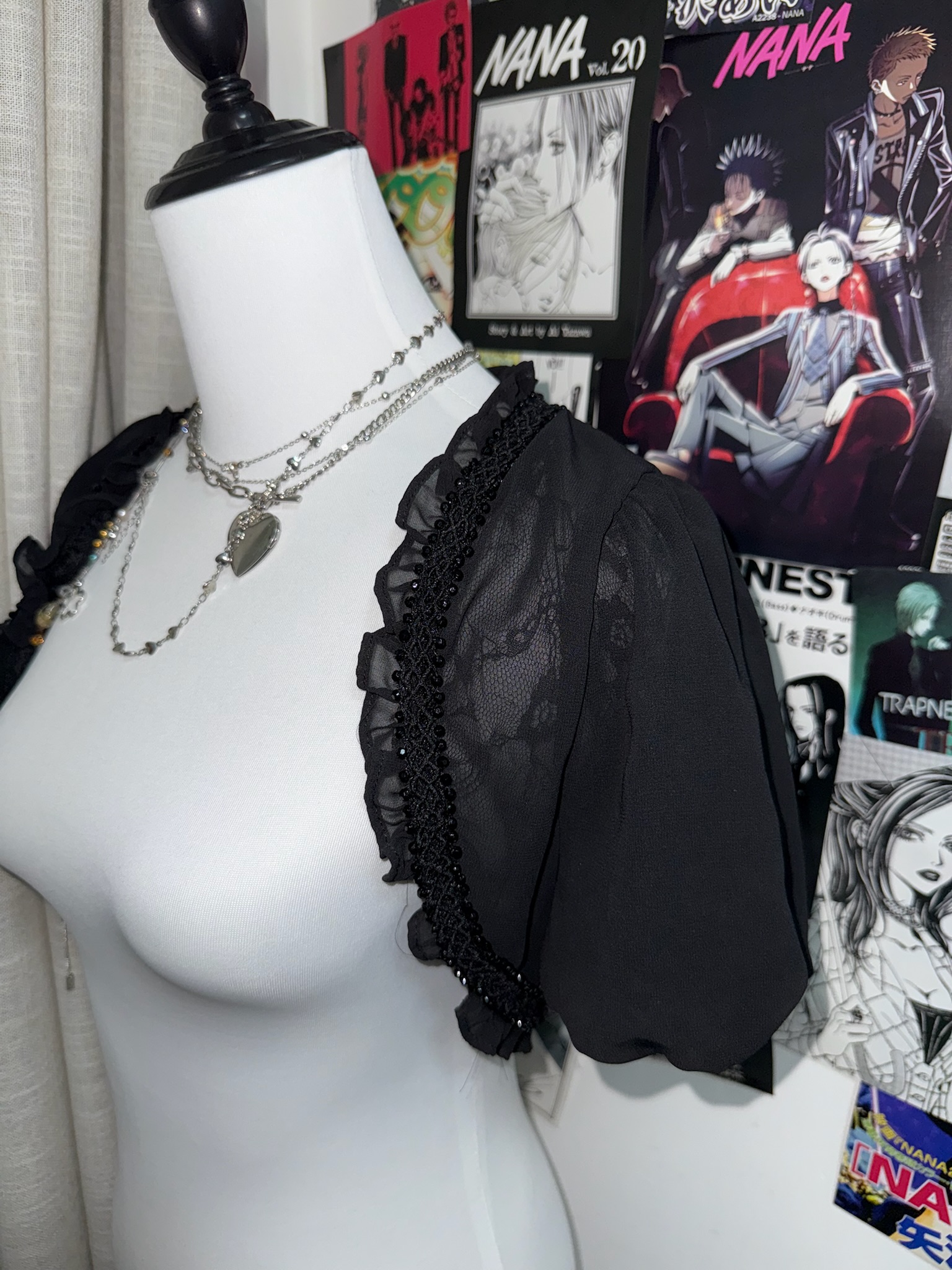 Puff Sleeve Sheer Bolero