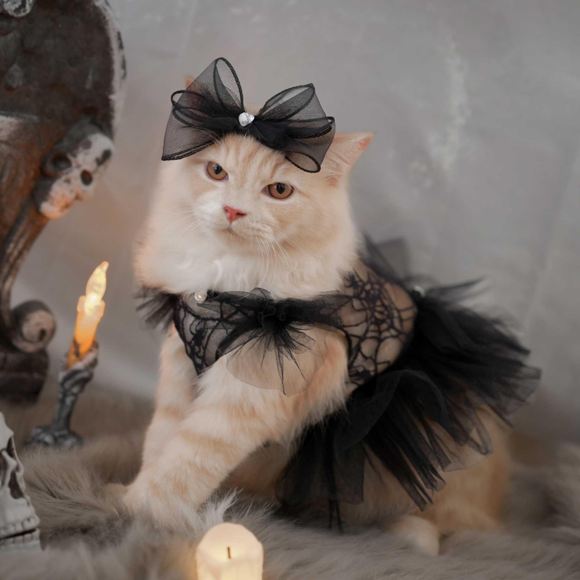 🎃Haunted Castle – Scarlet Heart Hairpin