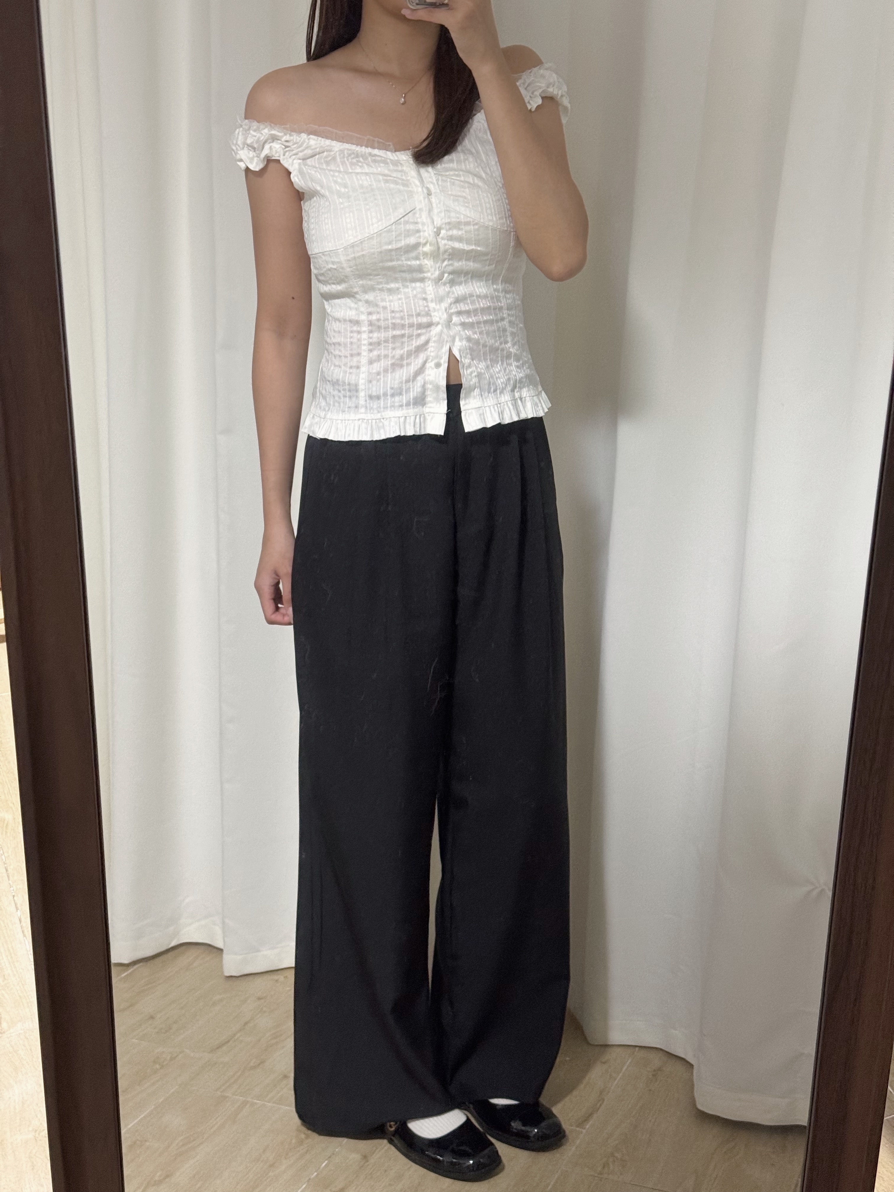 [2 VER.][四季可穿!]滑滑垂感西裝長褲(四色入/五個尺碼/兩個長度)