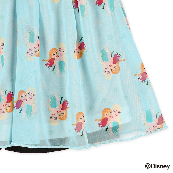 🇯🇵預訂 日本直送🇯🇵兩色Disney公主滿印雪紡短裙褲