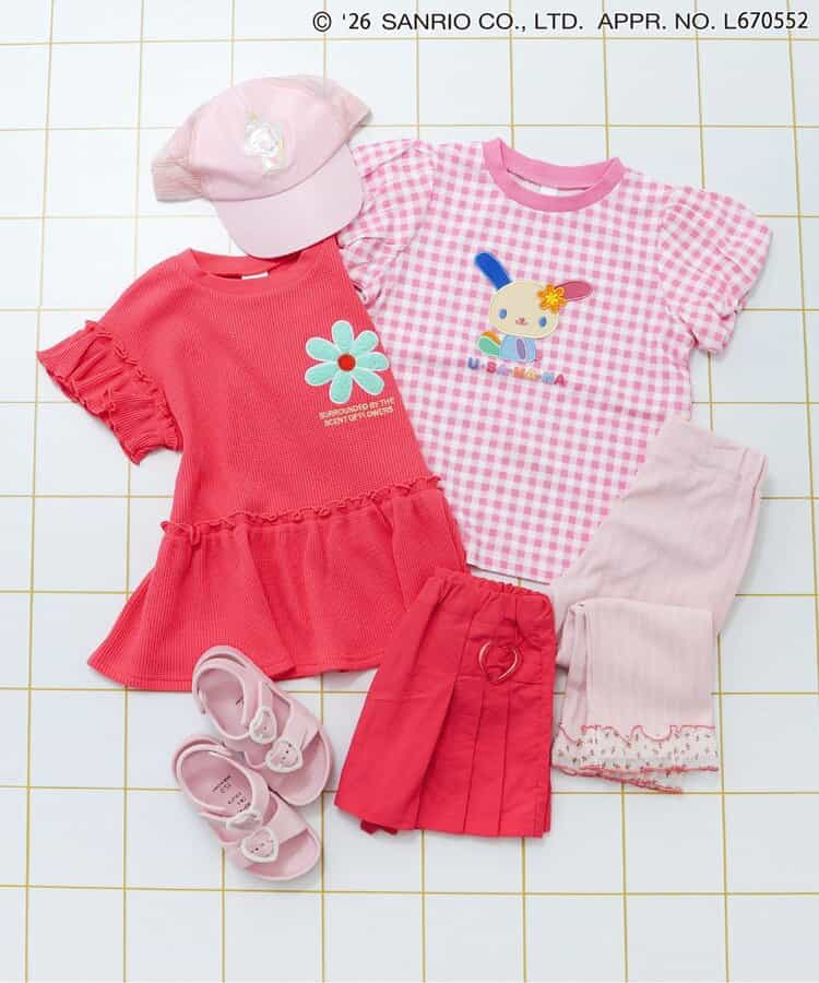 🇯🇵預訂 日本直送🇯🇵Apres les cours x Sanrio系列六色人物刺繡貼花泡泡袖上衣