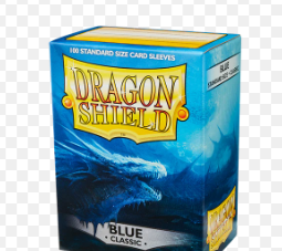 [Original] Dragon Shield Card Sleeves Matte Standard Size (100 pcs) -BLUE