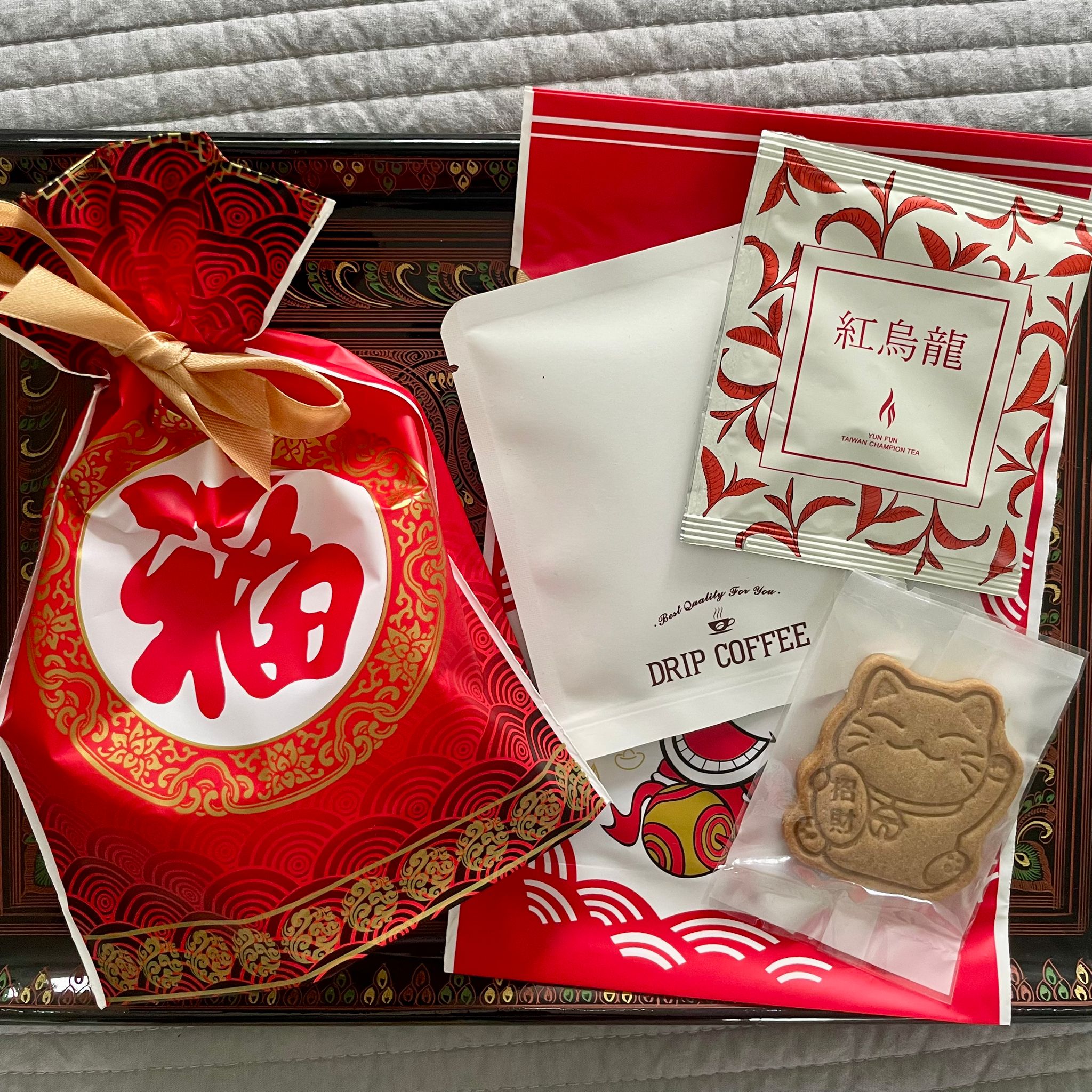 【農曆新年限定】新年曲奇茶啡小禮物 | CNY Gifts with Cookies / Coffee / Tea