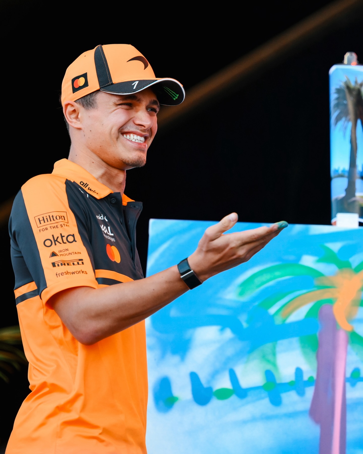 🏎️ 戴上 LN1 戰帽 NewEra F1 McLaren 麥拿倫車隊 2026 Lando Norris 常規版 Driver Cap 701241099