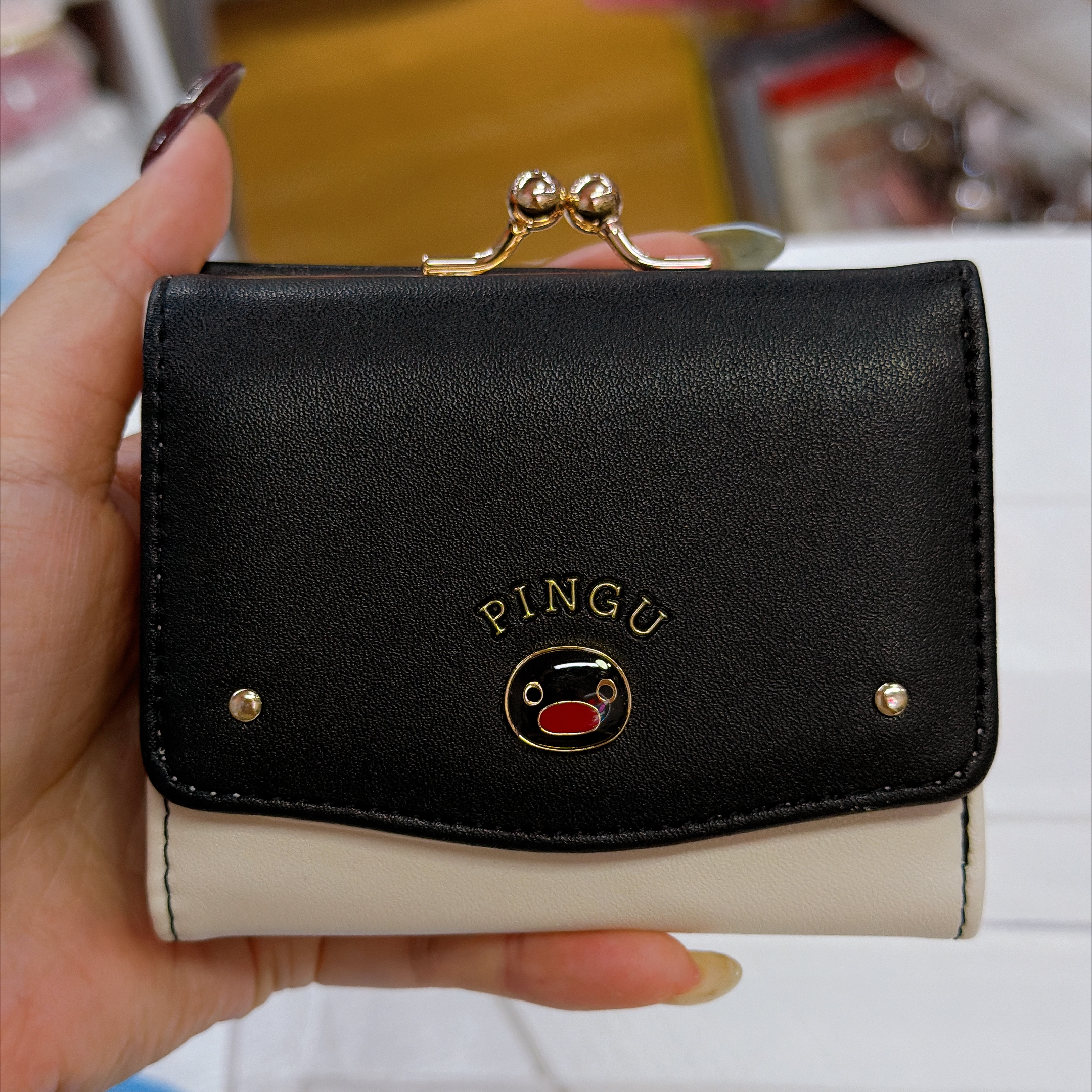 日本直送日本版Pingu 唔限定版環保袋銀包