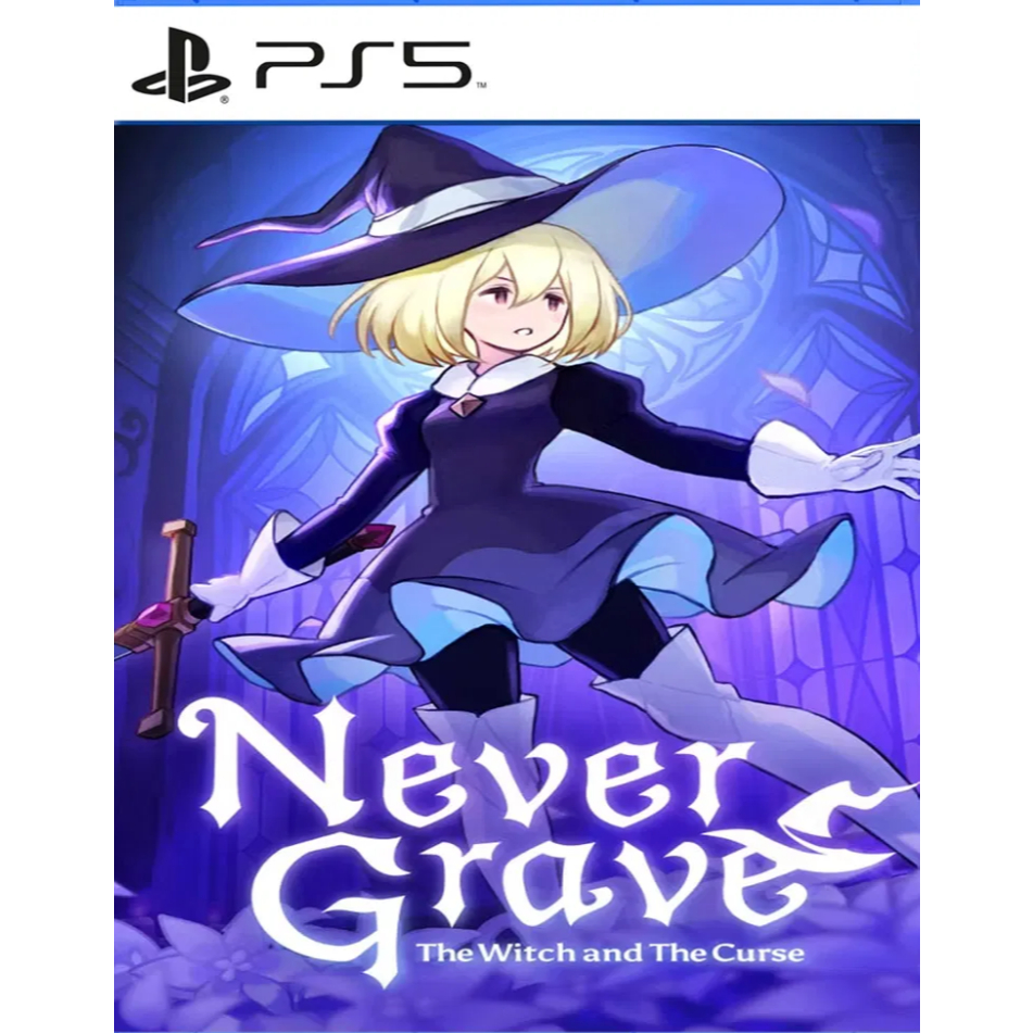 (🔥NEW RELEASE🔥) Never Grave The Witch and The Curse Full Game (PS4 & PS5) Digital Download