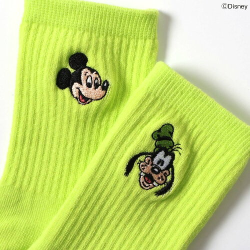 🆕【⭐訂購⭐】🇯🇵日本直送🌀#Disney 卡通人物刺繡圖案 中筒襪［8款選］🌀[ELAA-0237][260214]