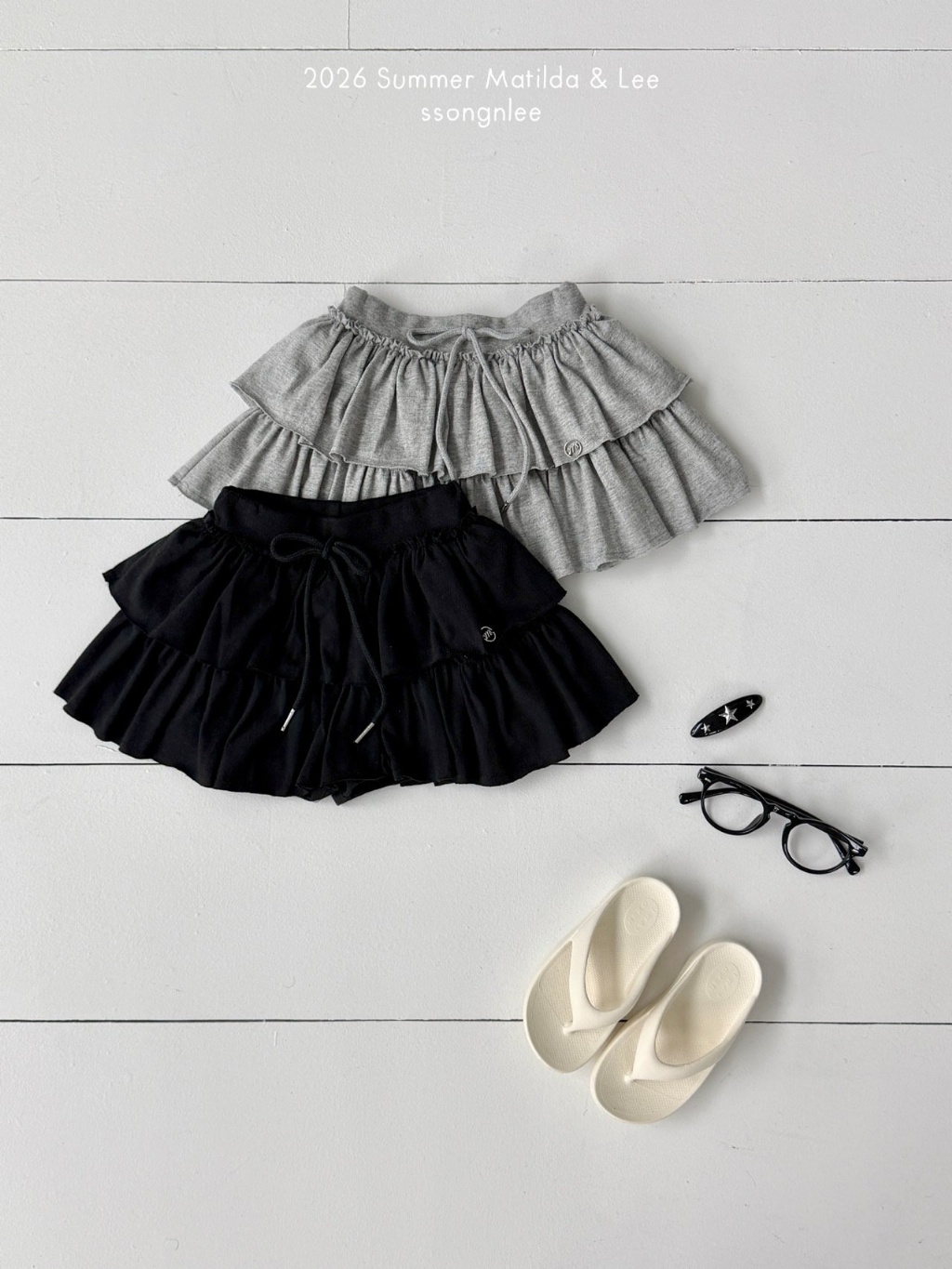 【預訂】 韓國直送 南大門童裝 Matilda & Lee - 夏日短裙