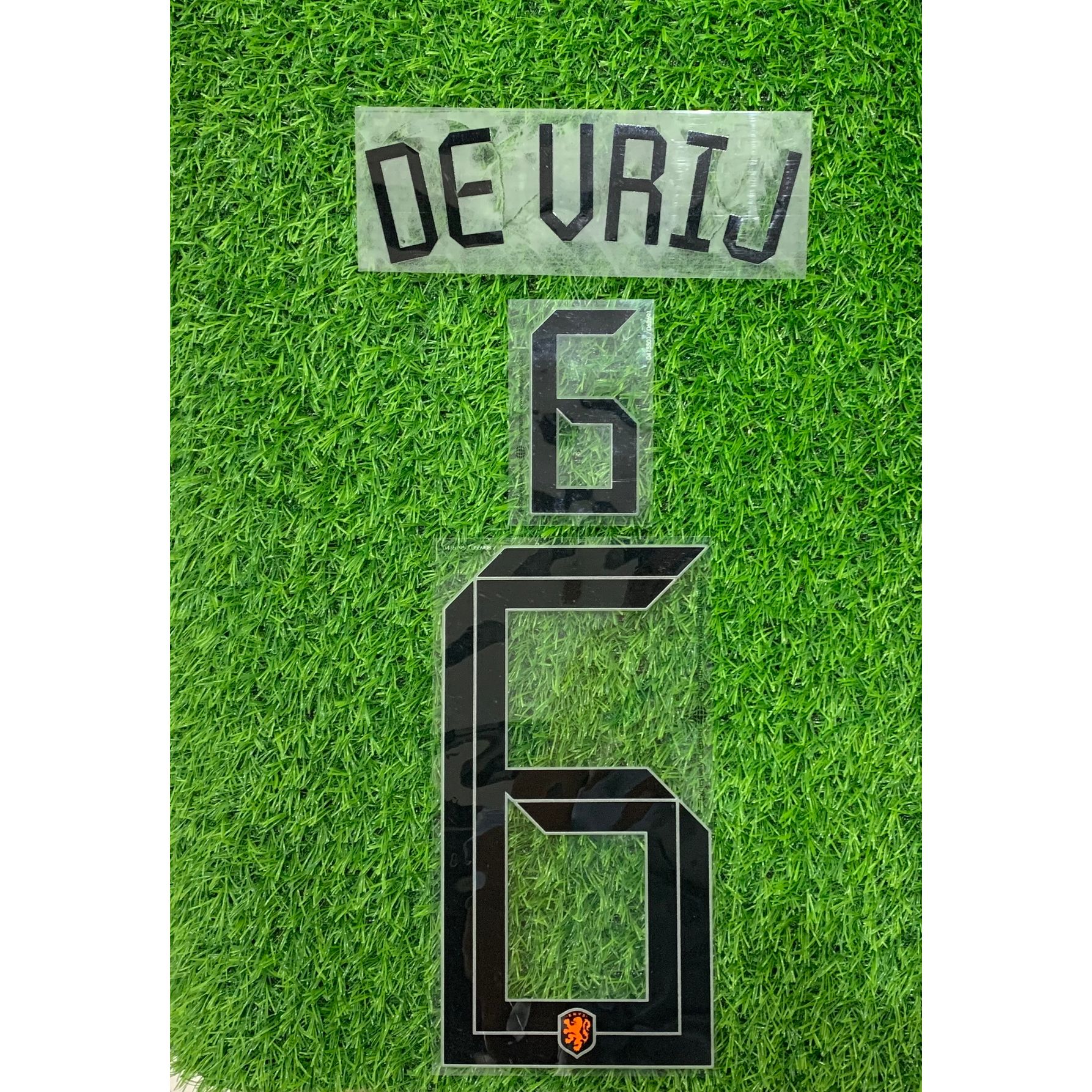 2020歐國盃 2020-22 荷蘭 主場 印字 6 de Vrij