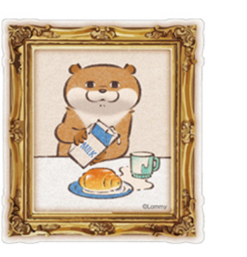 愛說謊的水獺 貼紙｜預訂