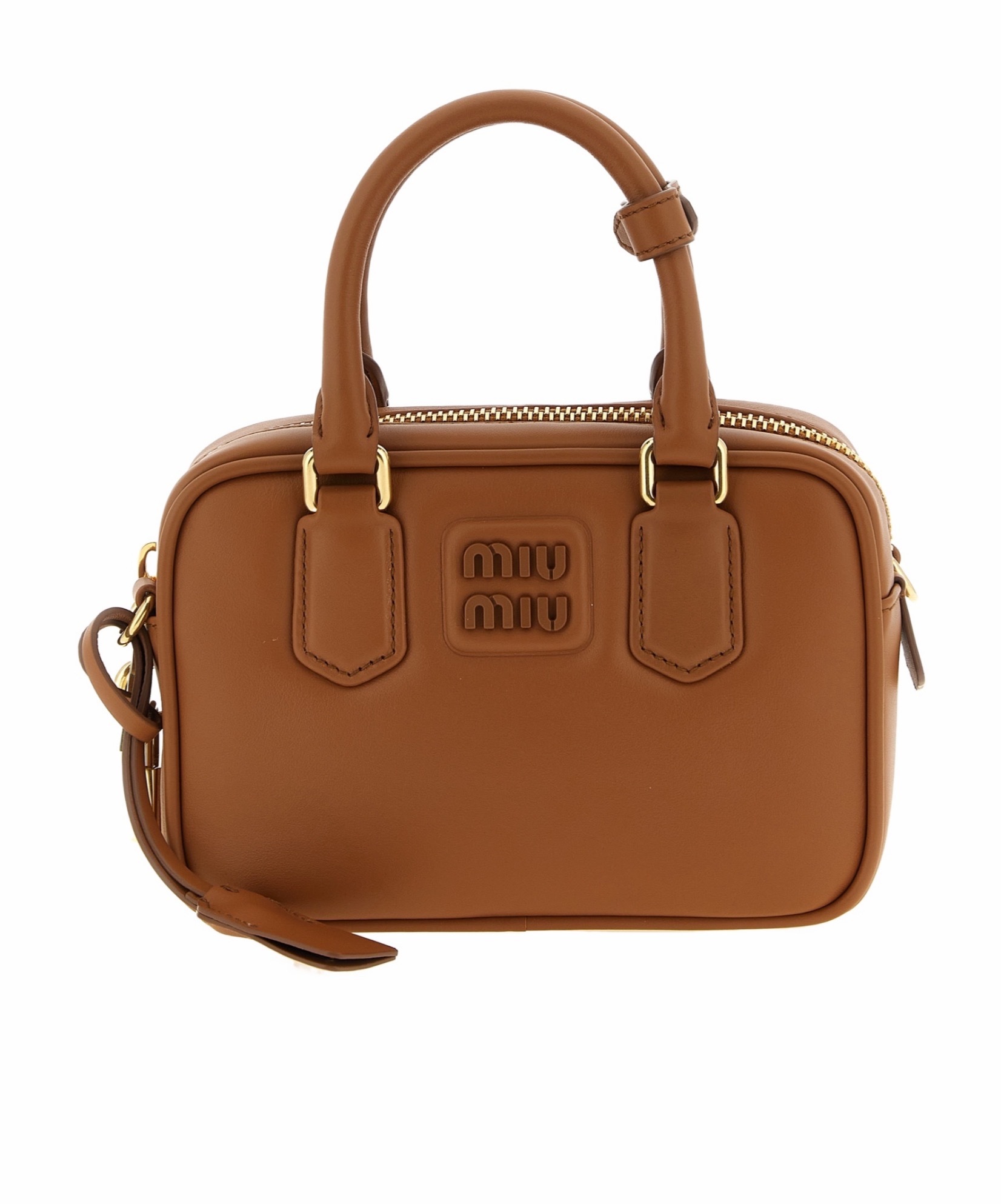Miu Miu 女士 徽標手提包均碼碼19cm*6cm*13cm