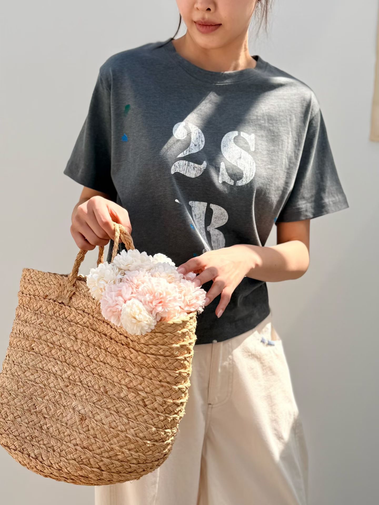 Ink printed tee