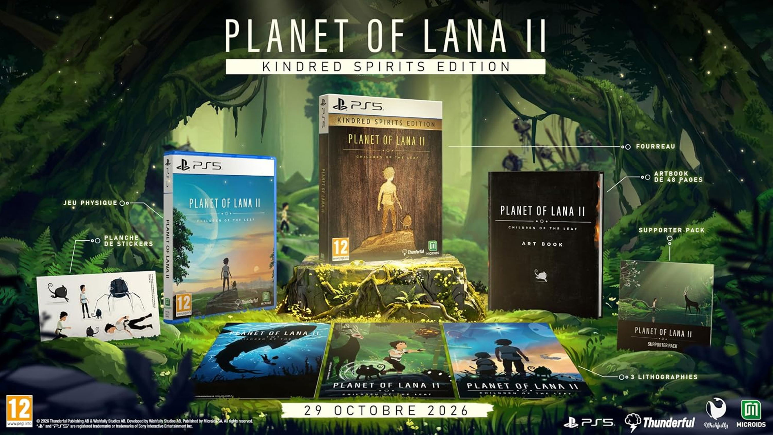 【預售 29/10】PS5 拉娜星球2 - 同源靈魂版 Planet of Lana II - Kindred Spirits Edition 中/英/日文  (英文封面) PO1183