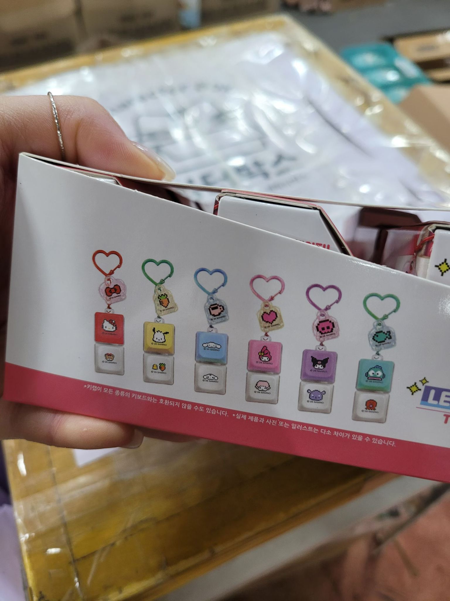 🇰🇷Sanrio 鍵盤鎖匙扣