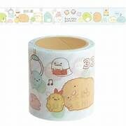 角落生物 寬版防水膠帶 (綠排坐款)