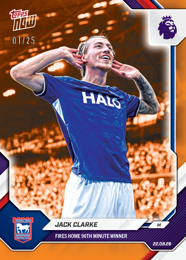 Jack Clarke - 2026/27 Premier League Topps NOW® #4 90分鐘絕殺【團購】