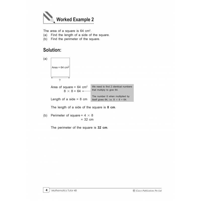 Primary Maths Tutor 4B Volume 2 - 2nd Edition