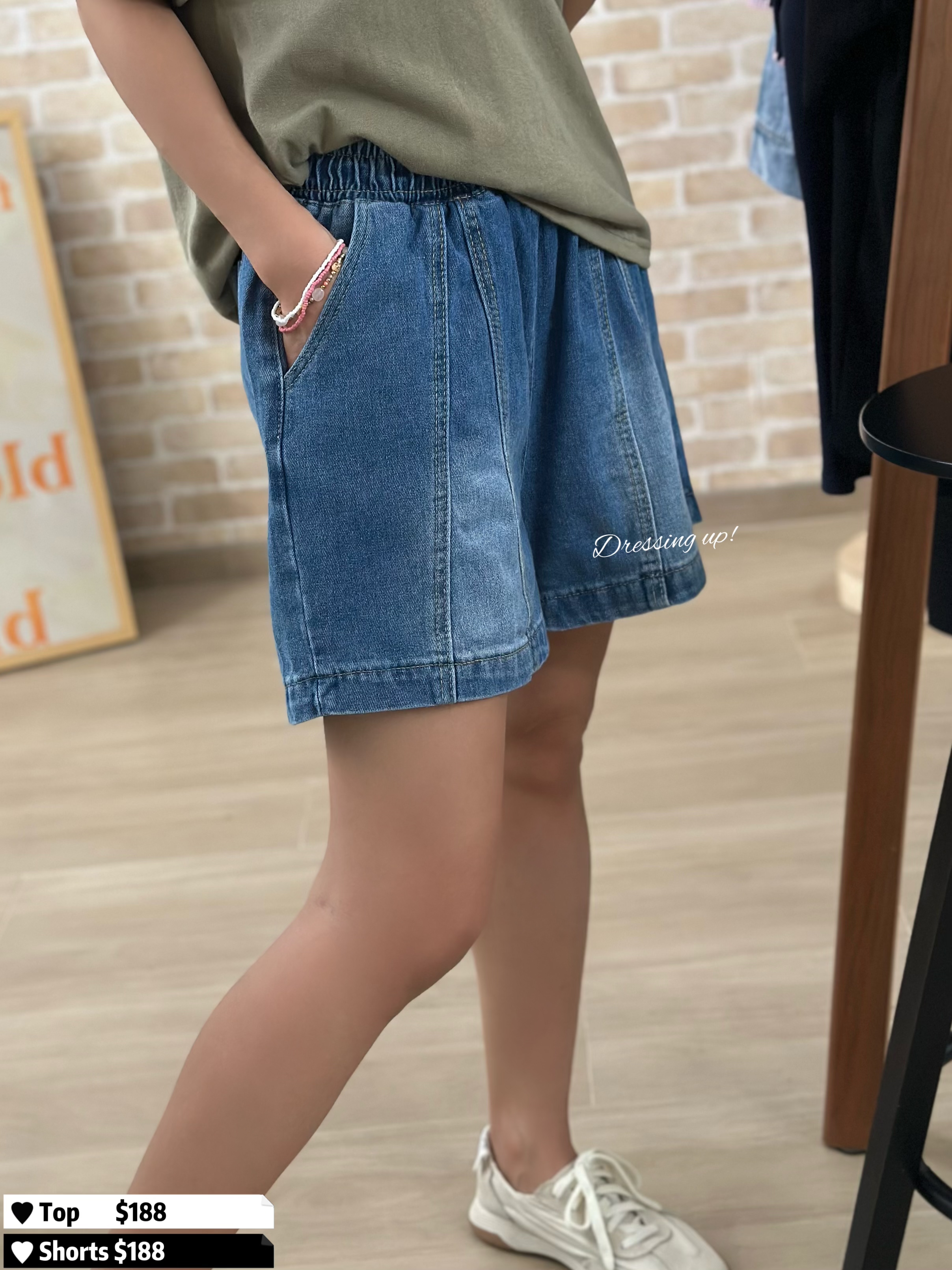 不單調牛仔｜車骨牛仔短褲