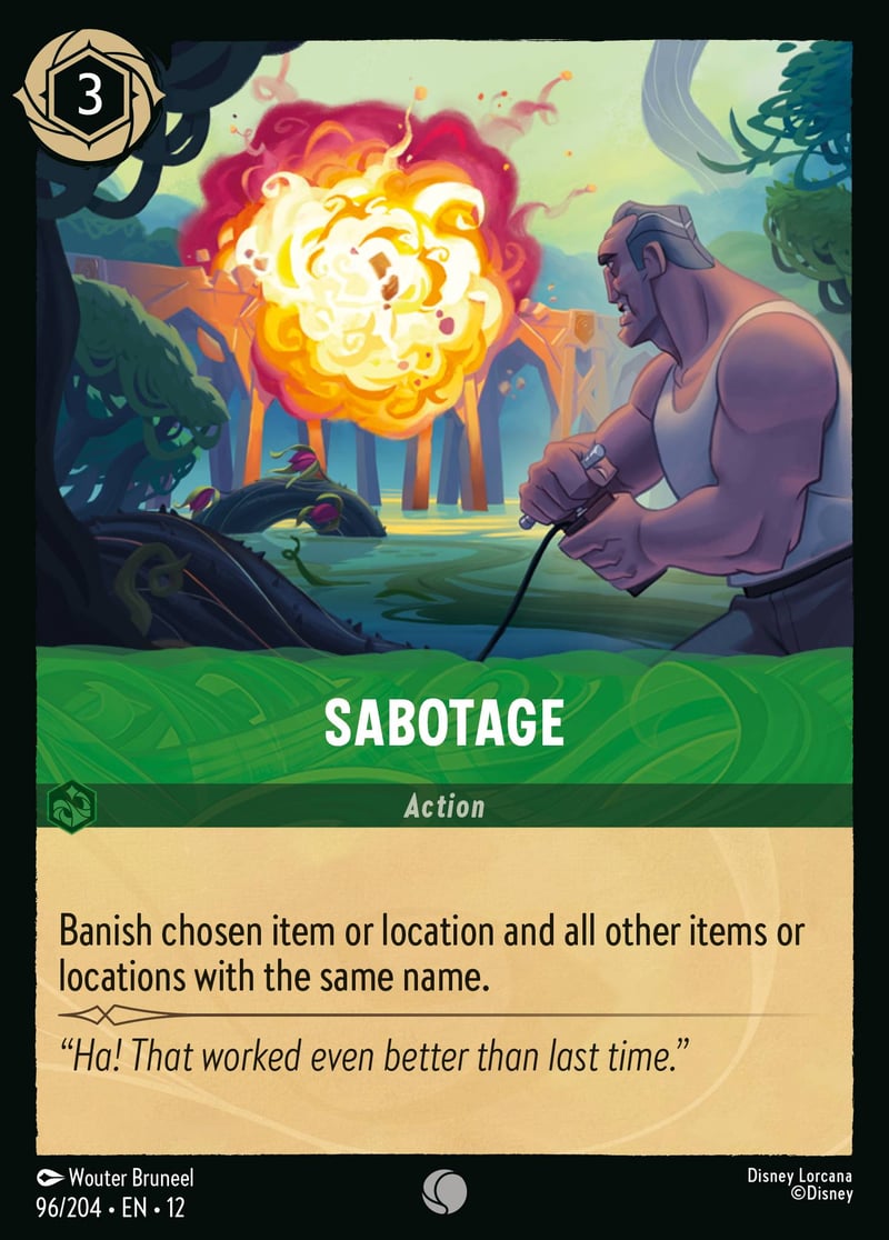 Sabotage | Set12-96 | Foil