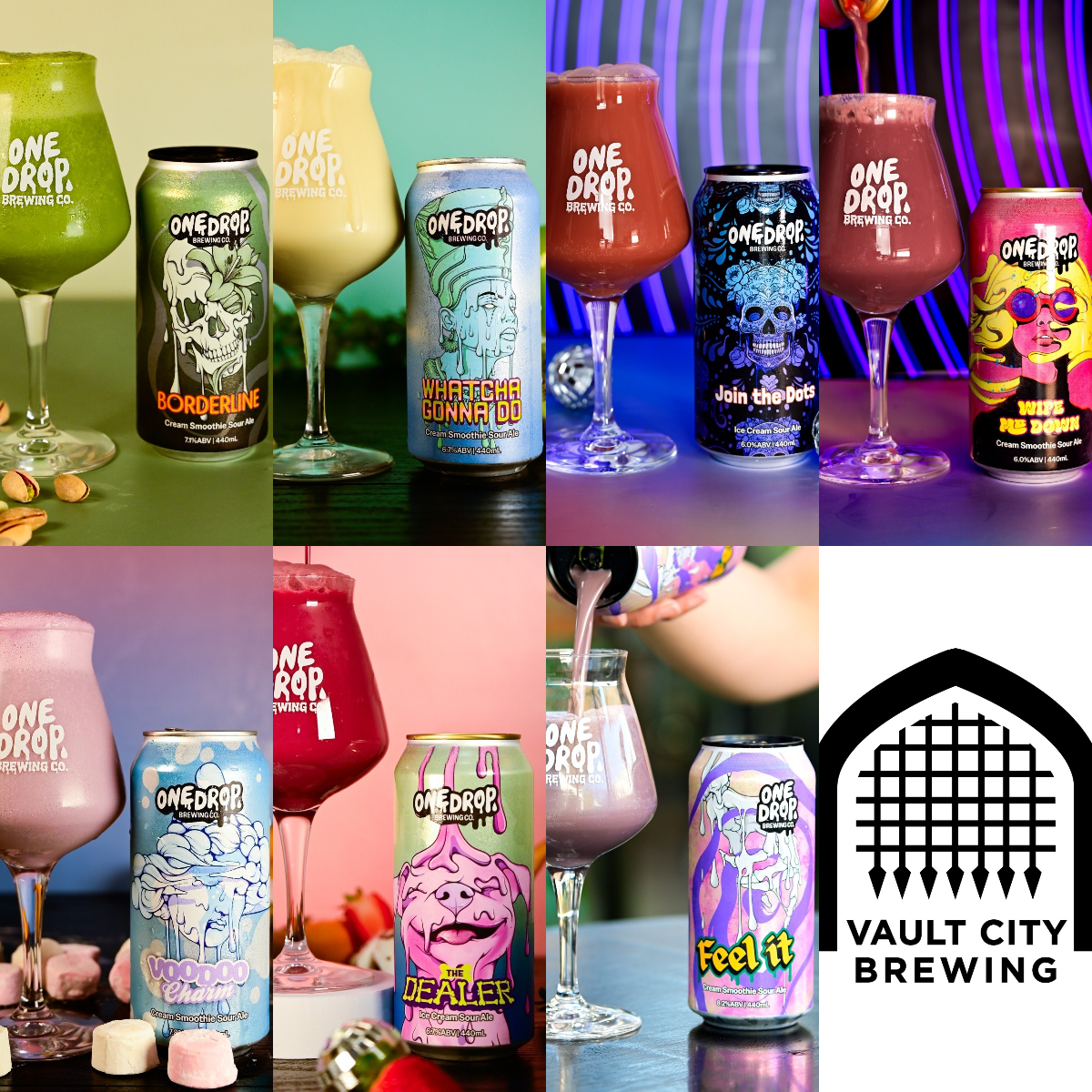 One Drop Brewing SMOOTHIE SOUR SERIES 