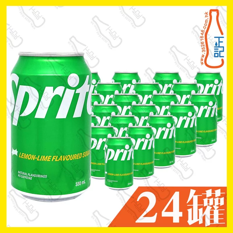 雪碧 330ml x 24罐 /箱