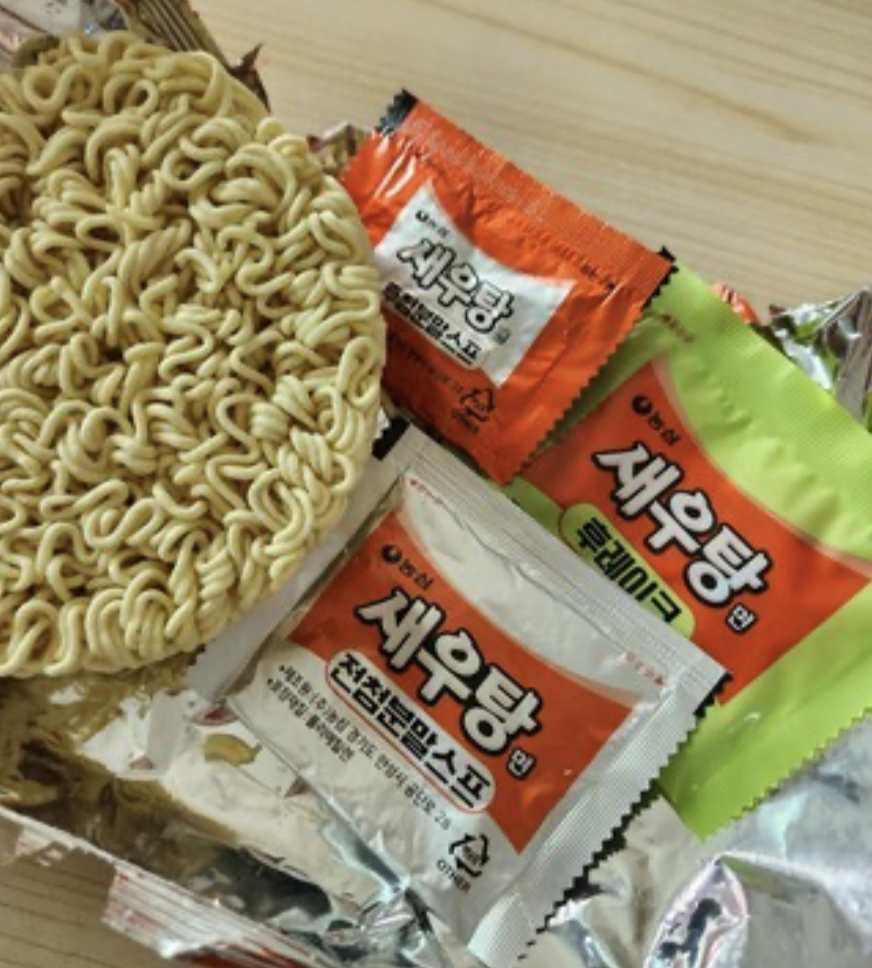 鮮味爆燈｜韓國 農心 鮮蝦湯拉麵  袋 / 杯裝 可選｜Shrimp Ramen