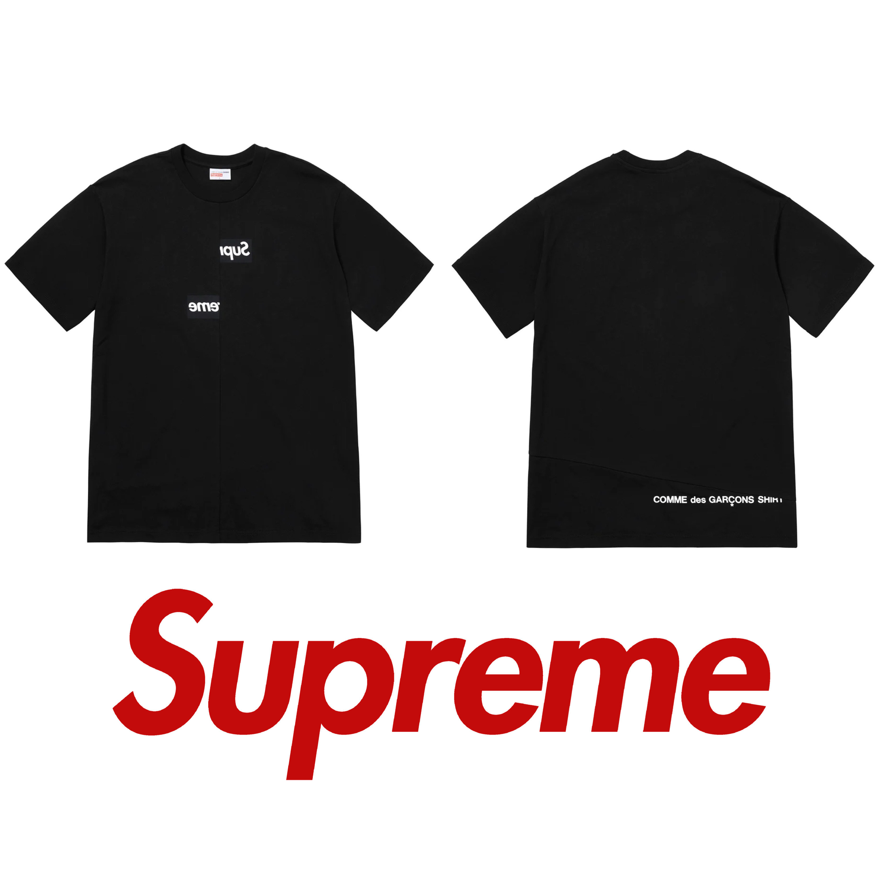 Supreme Comme des Garcons Tee Sweetie Office