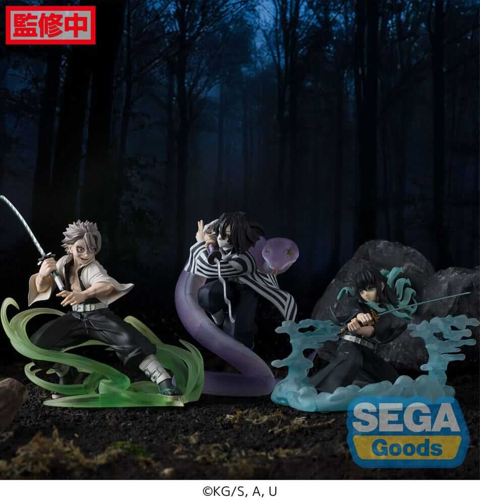 SEGA, Xross Link Anime Figure: Demon Slayer, Kimetsu no Yaiba, Sanemi Shinazugawa