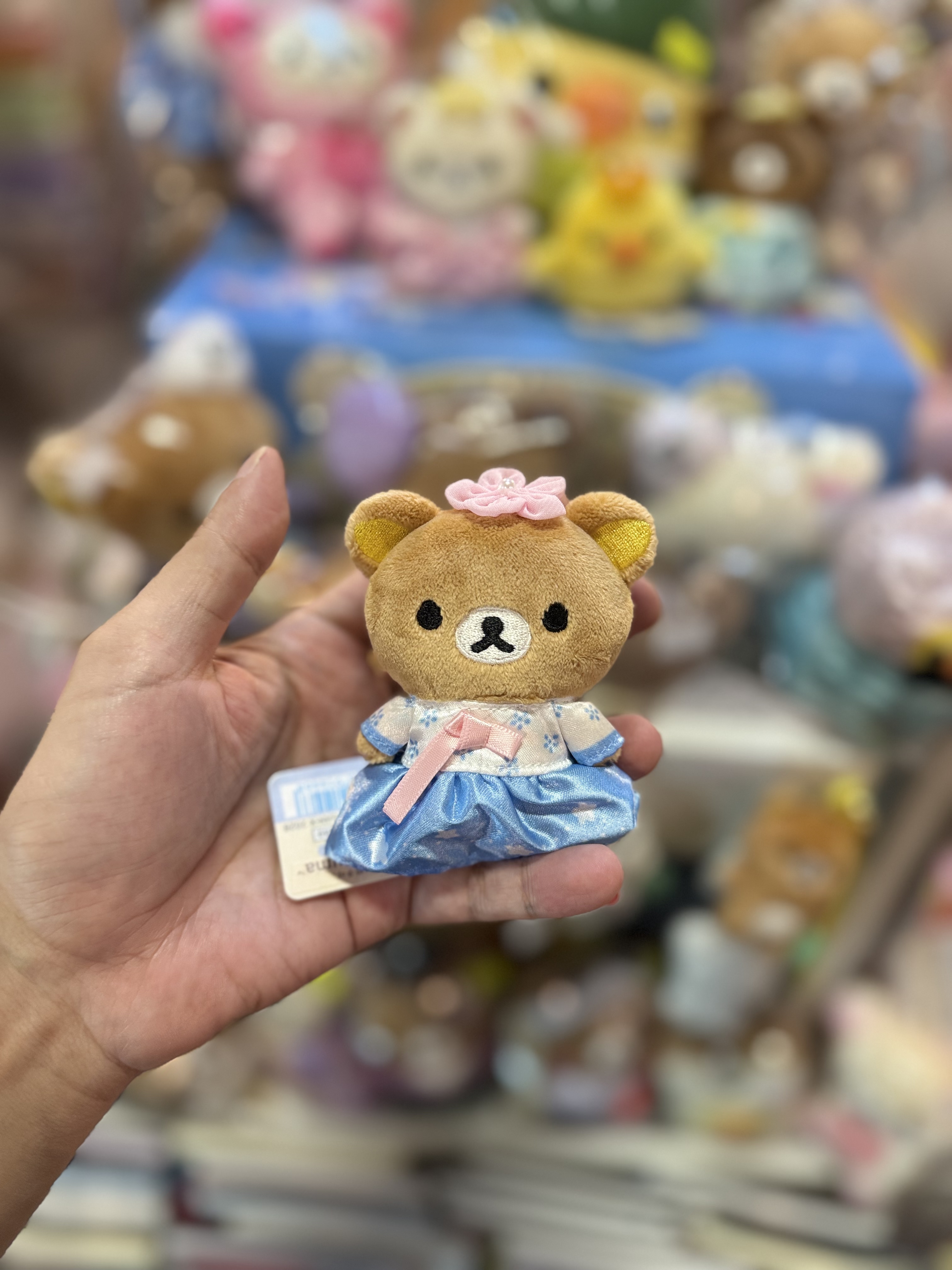 《現貨》全新韓國專店限定 Rilakkuma韓服造型手玉公仔