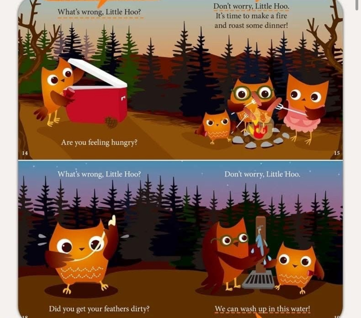 Little Hoo boxes set