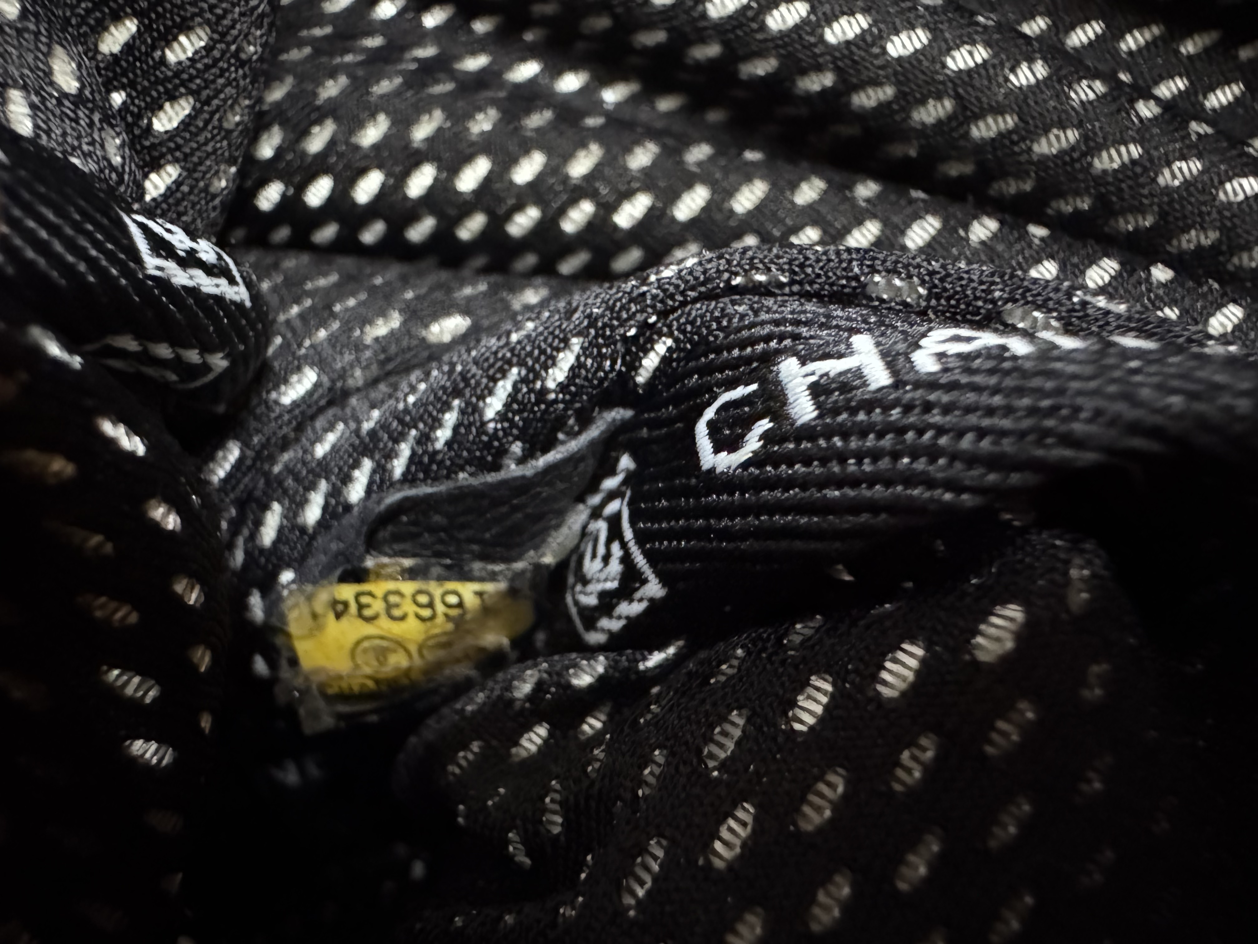 Chanel Black Coated Nylon Sport Line Crossbody Bag
