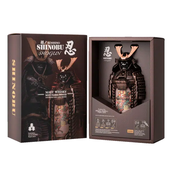 忍將軍純麥威士忌 SHINOBU SHOGUN Malt Whisky Set 43% 700ml