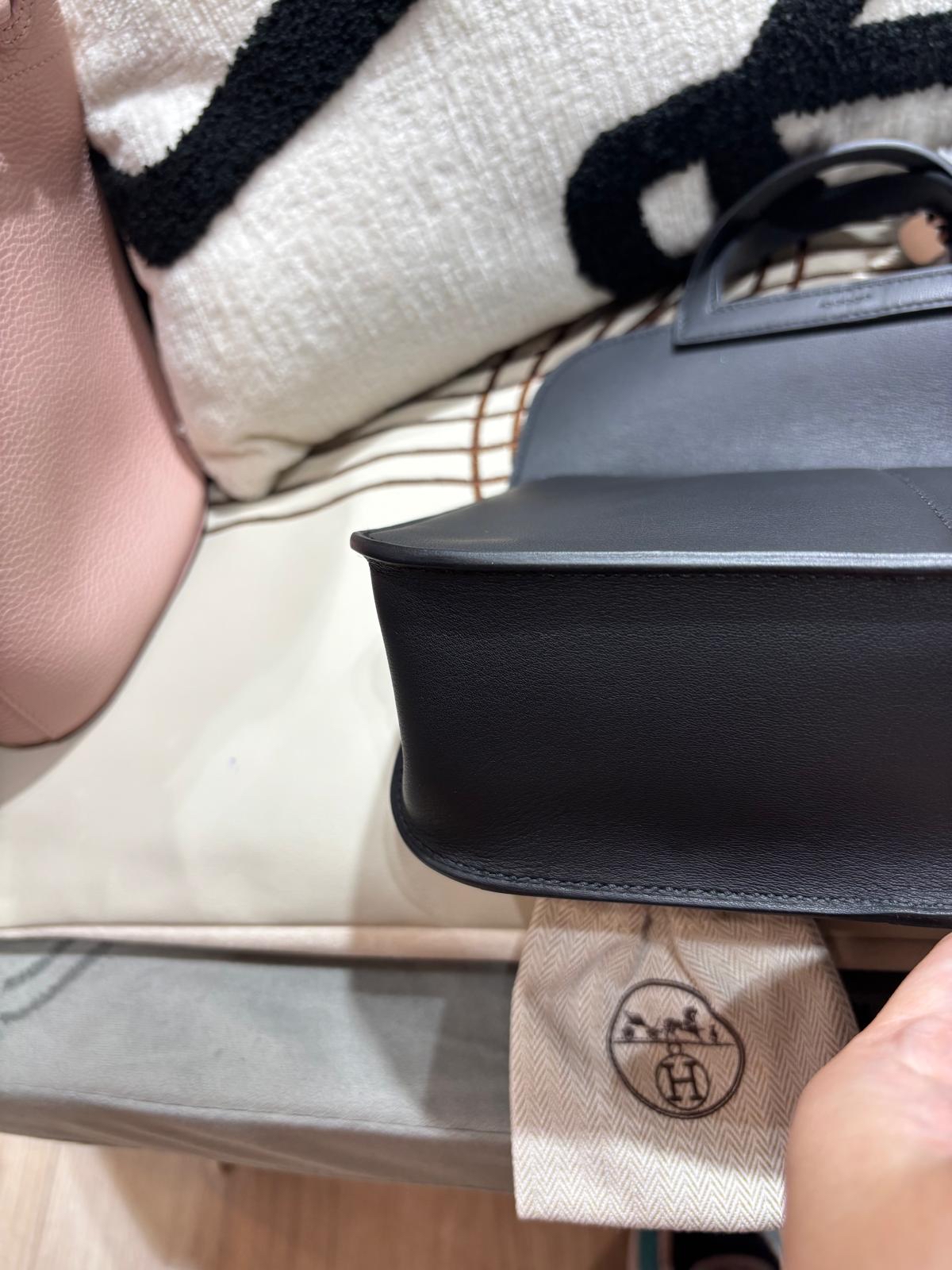  未使用品 Hermes mini halzan,黑金 STAMP K 100%Authentic,Unused 未使用品 ✅專門店收據✅防塵袋✅box