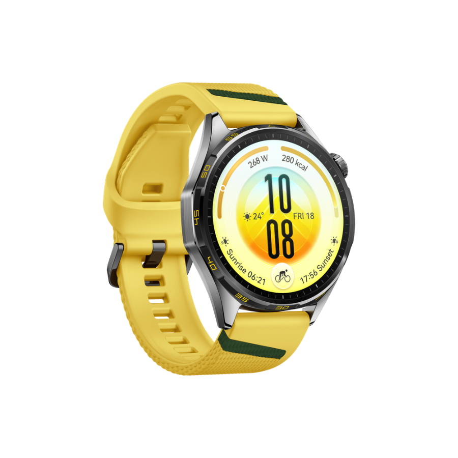 Huawei Watch GT 7 46mm（藍牙）速影黃｜強悍續航・全新健康洞察・血糖風險評估・運動級智能手錶｜香港行貨