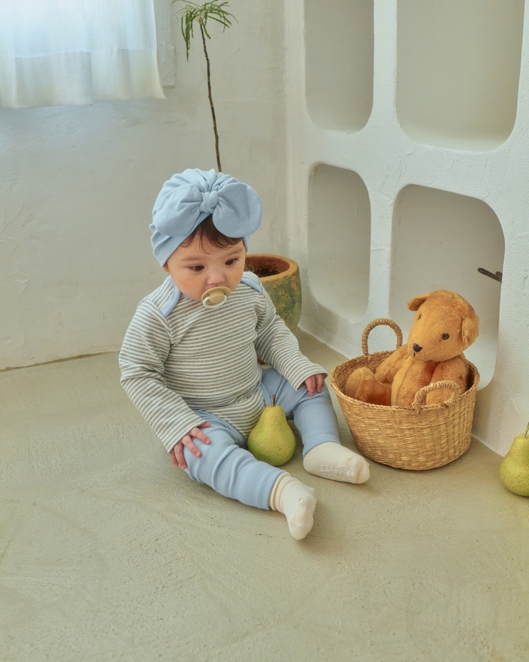 🇰🇷Oottbebe suit set (不連帽）