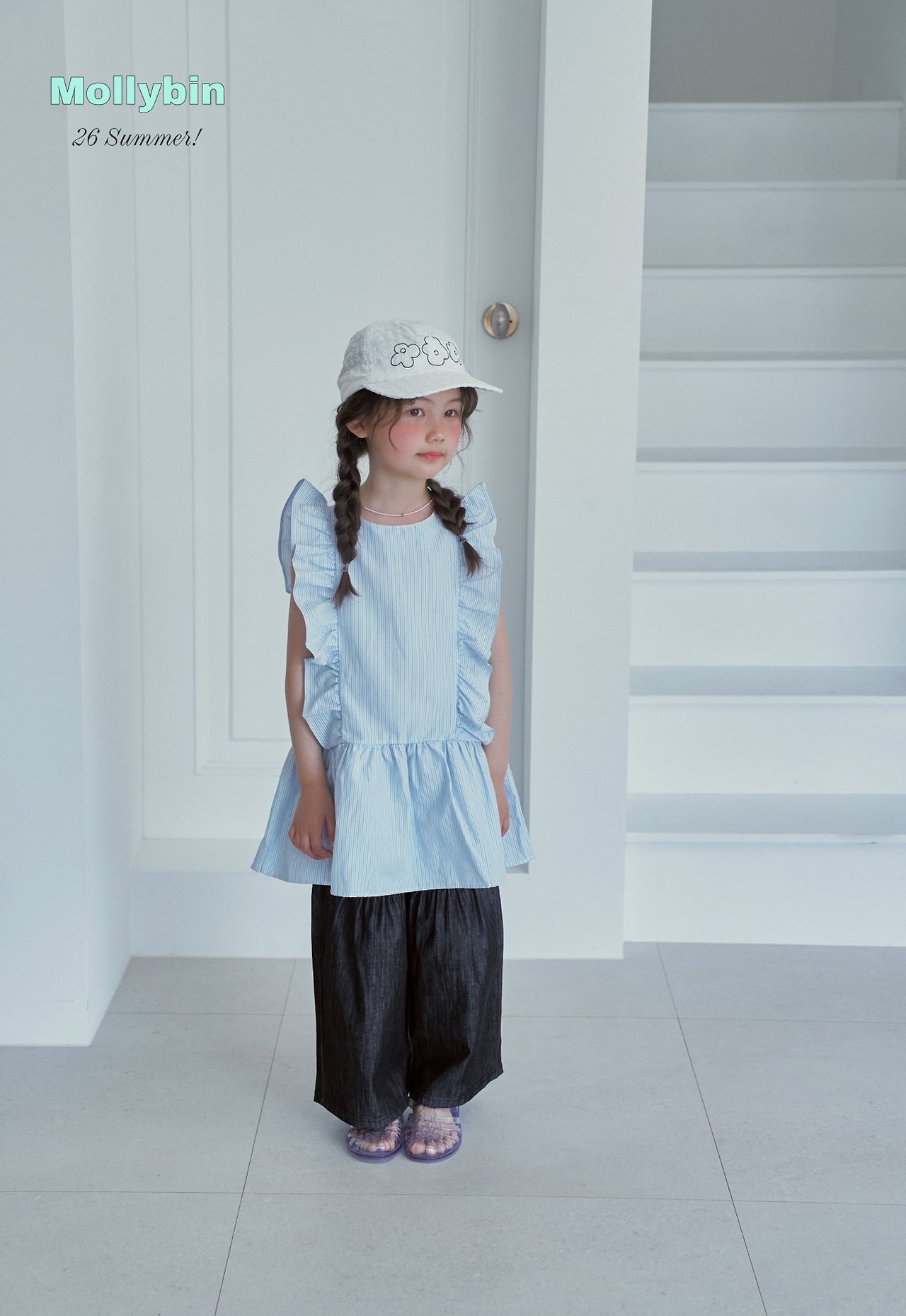 Molly | stripe OPS(Blue L105-115)