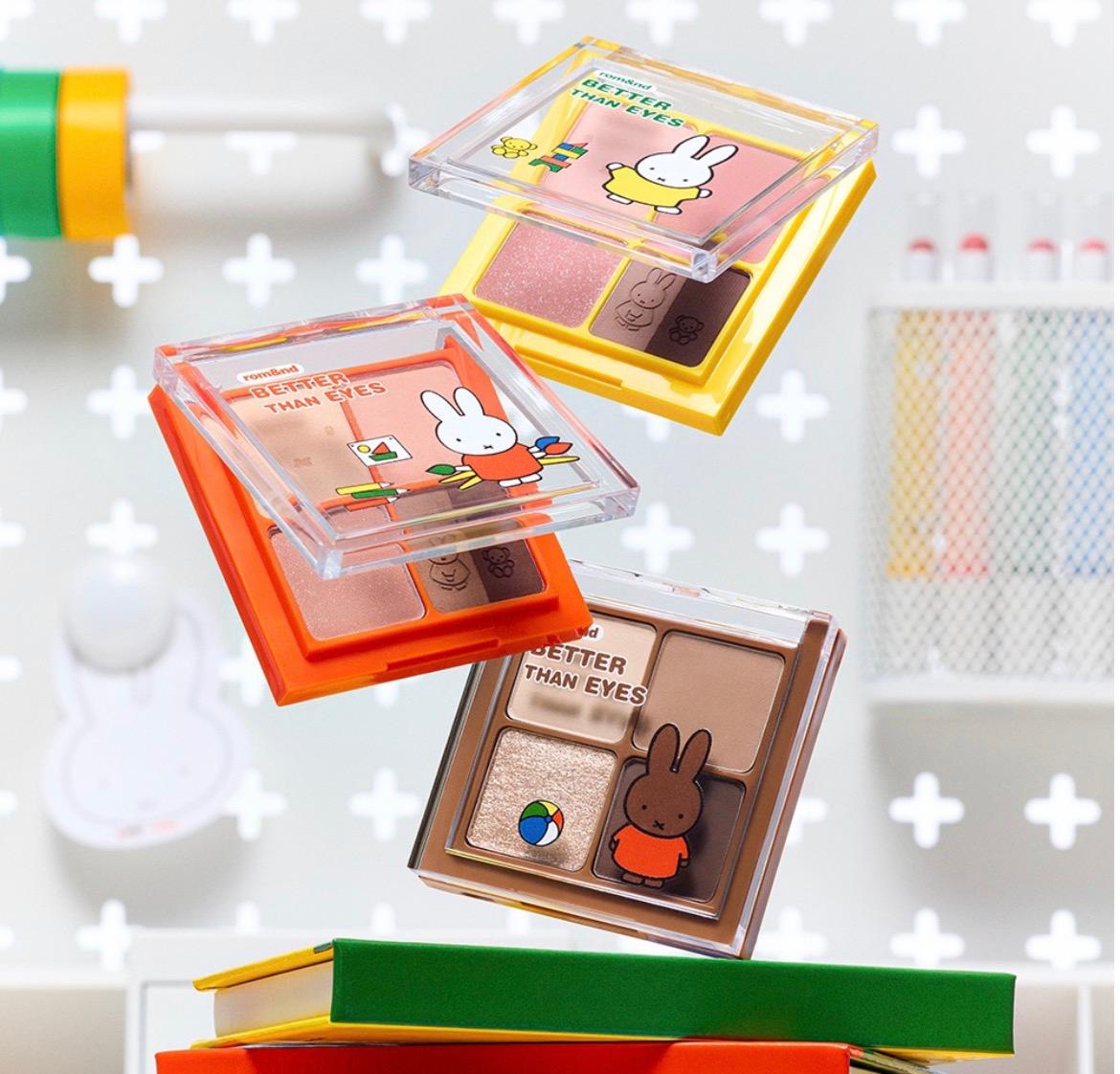 （約4月底到貨）🇰🇷韓國限定Miffy x Romand 眼影色盤
